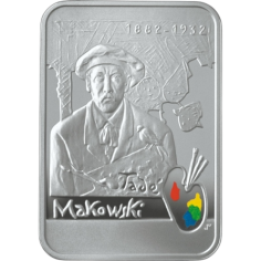 Silver Coin Polish Painters of the Turn of 19th & 20th Centuries: Tadeusz Makowski - 24h Shipping!