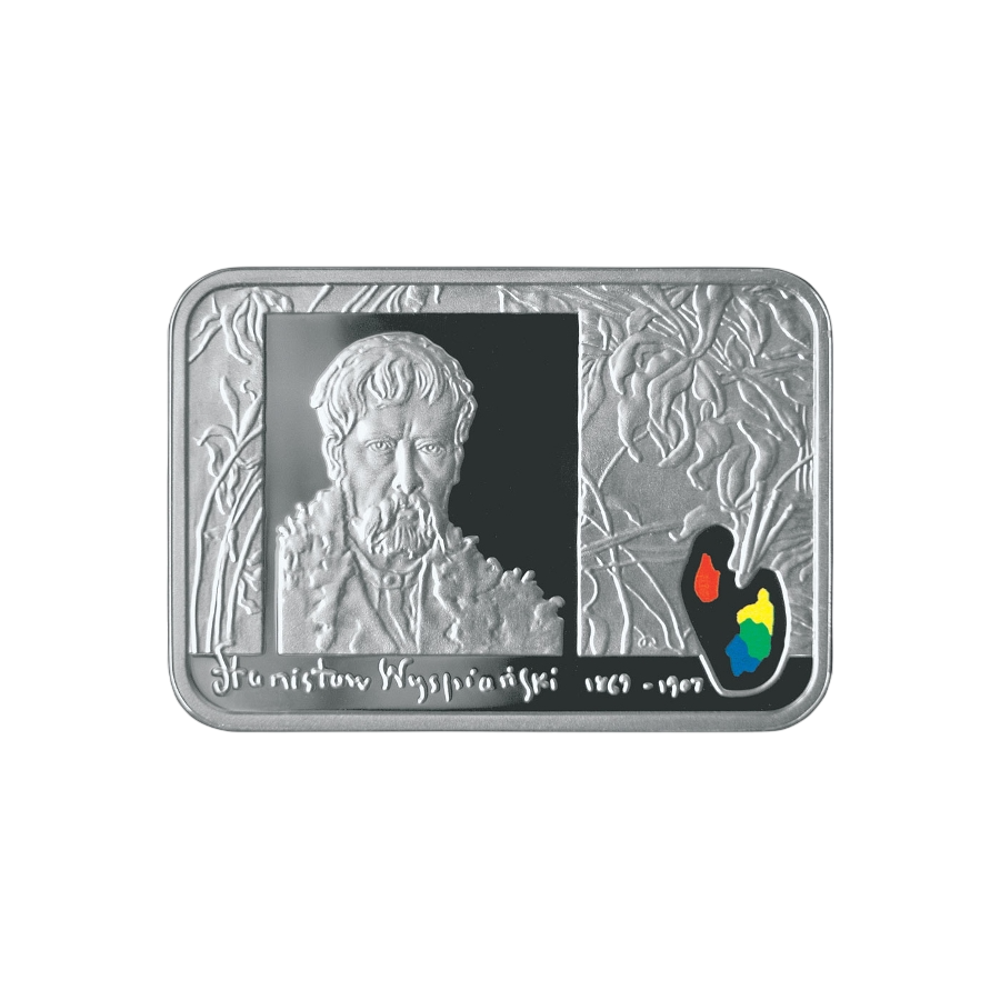 Silver Coin Polish Painters of the Turn of 19th & 20th Centuries: Stanisław Wyspiański - 24h Shipping!