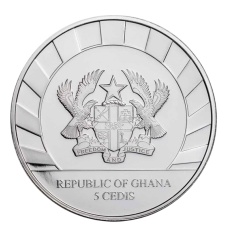 Republic of Ghana Silver Tur  - 24h Shipping! 2