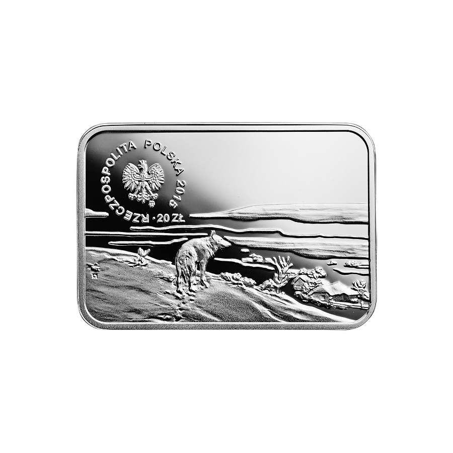 Silver Coin Polish Painters of the Turn of 19th & 20th Centuries: Alfred Wierusz-Kowalski - 24h Shipping!