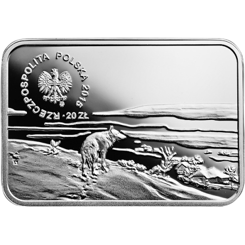 Silver Coin Polish Painters of the Turn of 19th & 20th Centuries: Alfred Wierusz-Kowalski - 24h Shipping!