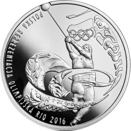 Polish Olympic Team – Rio de Janeiro 2016 Silver Coin - 24h Shipping!