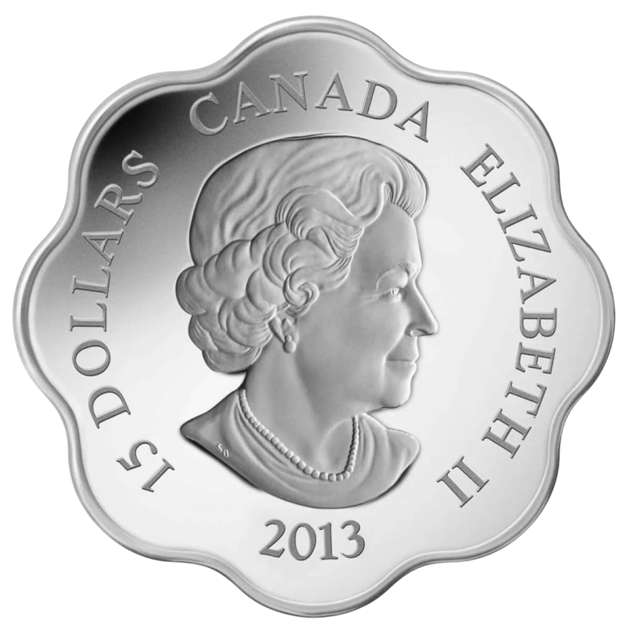 2013 Lunar Lotus Year of the Snake - Pure Silver Coin - 24h Shipping!