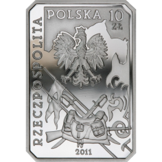 2011 Poland Uhlan of the Second Republic Cavalry Silver Coin - 24h Shipping! 2