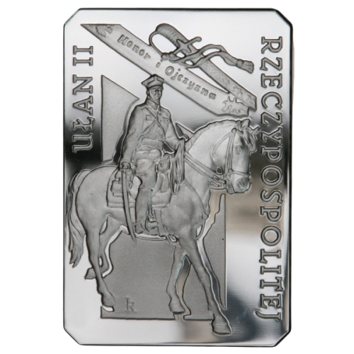 2011 Poland Uhlan of the Second Republic Cavalry Silver Coin - 24h Shipping!