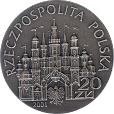 Poland 20 zlotych Christmas Carolers Zirconia Star silver coin - 24h Shipping! 2