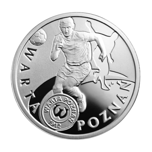 Silver Coin Polish Football Clubs – Warta Poznań - 24h Shipping!