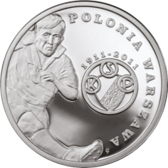 Silver Coin Polish Football Clubs – Polonia Warszawa - 24h Shipping!