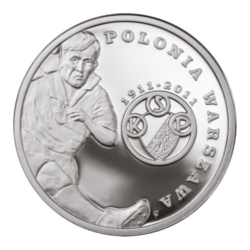 Silver Coin Polish Football Clubs – Polonia Warszawa - 24h Shipping!