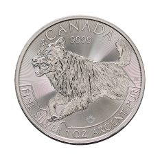 1 oz Canadian Silver Wolf Predator Series Coin - 24h Shipping!