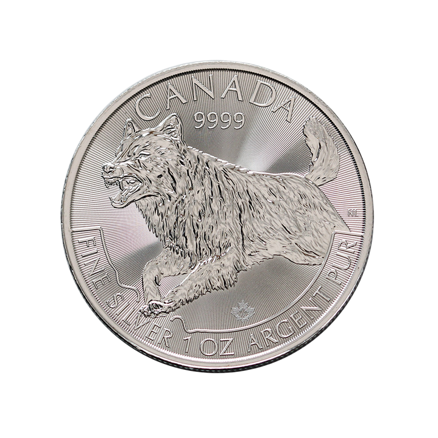 1 oz Canadian Silver Wolf Predator Series Coin - 24h Shipping!