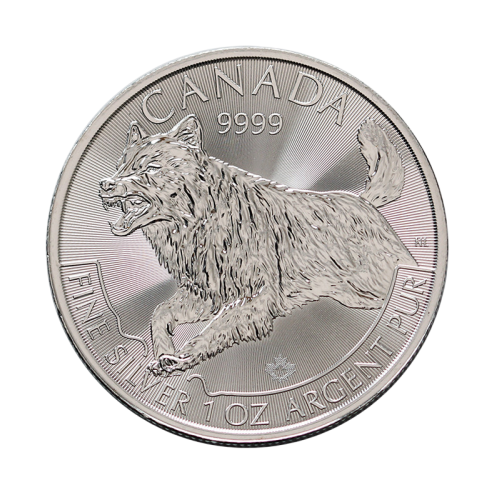 1 oz Canadian Silver Wolf Predator Series Coin - 24h Shipping!