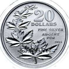 2011 Canada Silver Maple Leaf - 24h Shipping!
