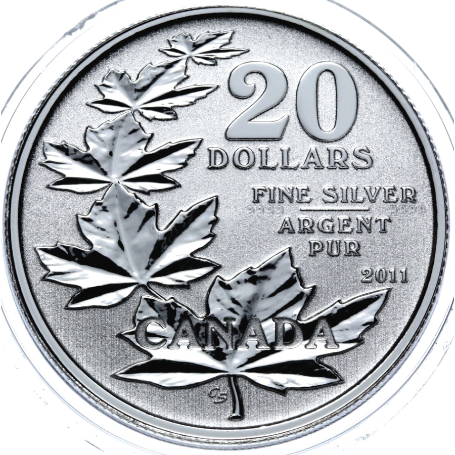 2011 Canada Silver Maple Leaf - 24h Shipping!