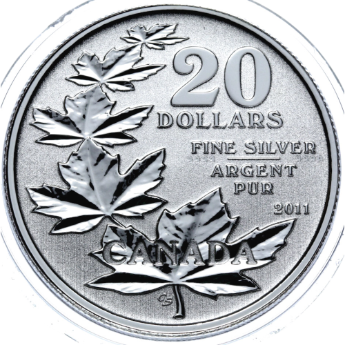 2011 Canada Silver Maple Leaf - 24h Shipping!