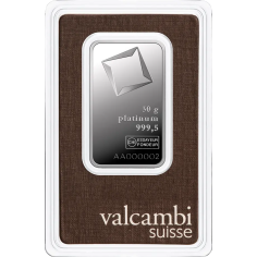 50 gram Platinum Bar VAT 23% - 24h Shipping!