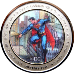75th Anniversary of Superman™: Then and Now - Coin and Stamp Set - 24h Shipping!