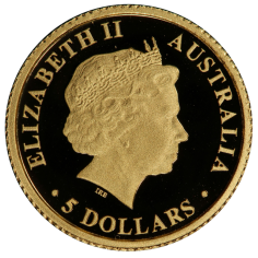 Discover Australia King Brown Snake 2009 1/25  Gold - 24h Shipping! 2