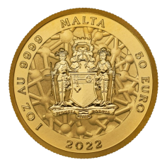 Malta: Stanislaw Lem - Solaris 1 oz Gold 2022 Proof - 24h Shipping! 2