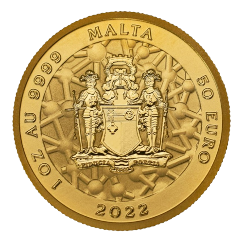 Malta: Stanislaw Lem - Solaris 1 oz Gold 2022 Proof - 24h Shipping!