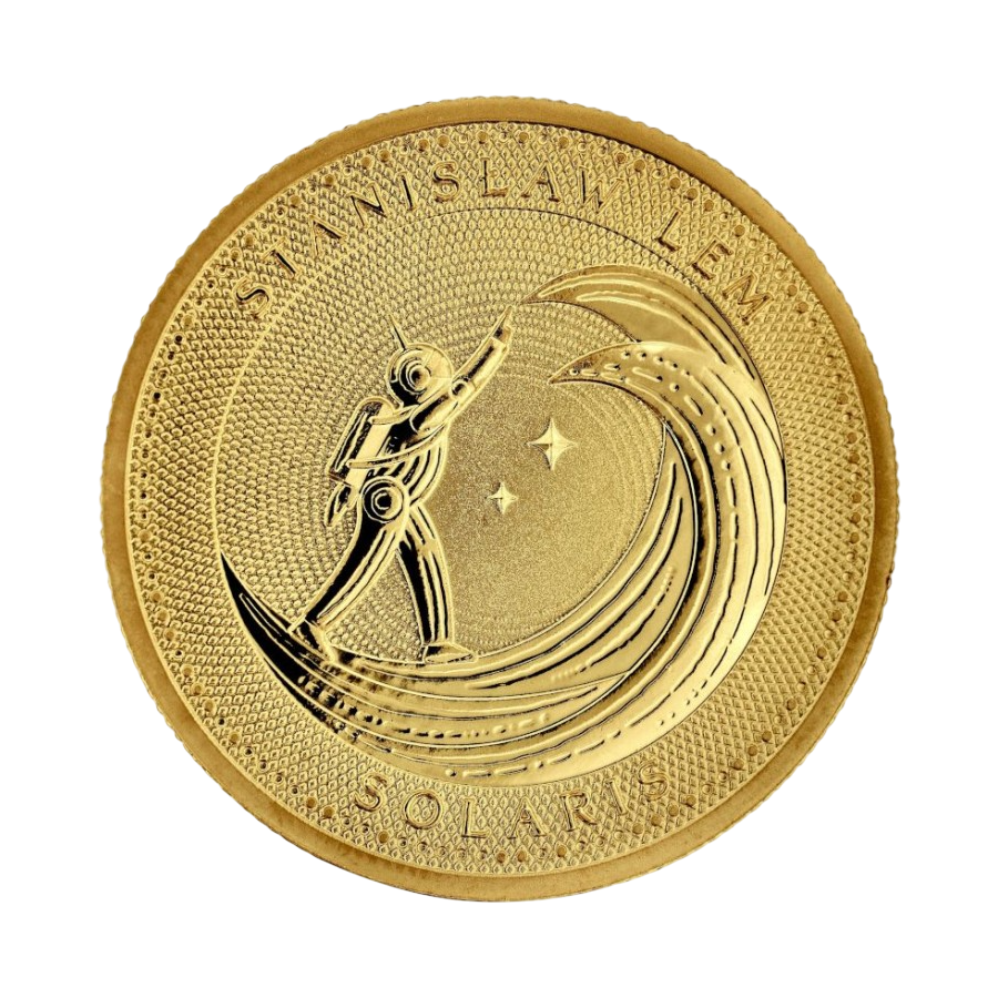 Malta: Stanislaw Lem - Solaris 1 oz Gold 2022 Proof - 24h Shipping!