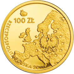 Gold Proof Coin 100 zlotych – Poland’s Presidency of the Council of the European Union 2011 - 24h Shipping! 2
