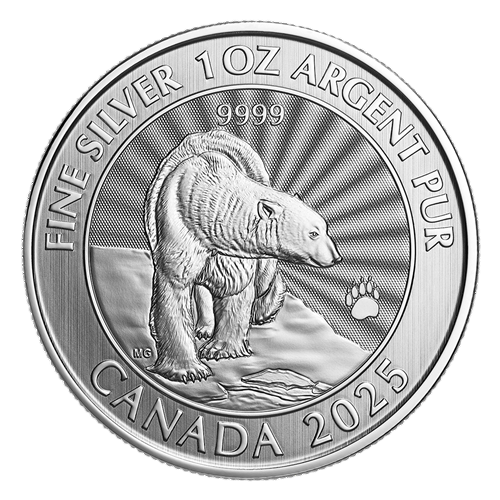 2025 Canada 1 oz. Silver Polar Bear - 24h Shipping!
