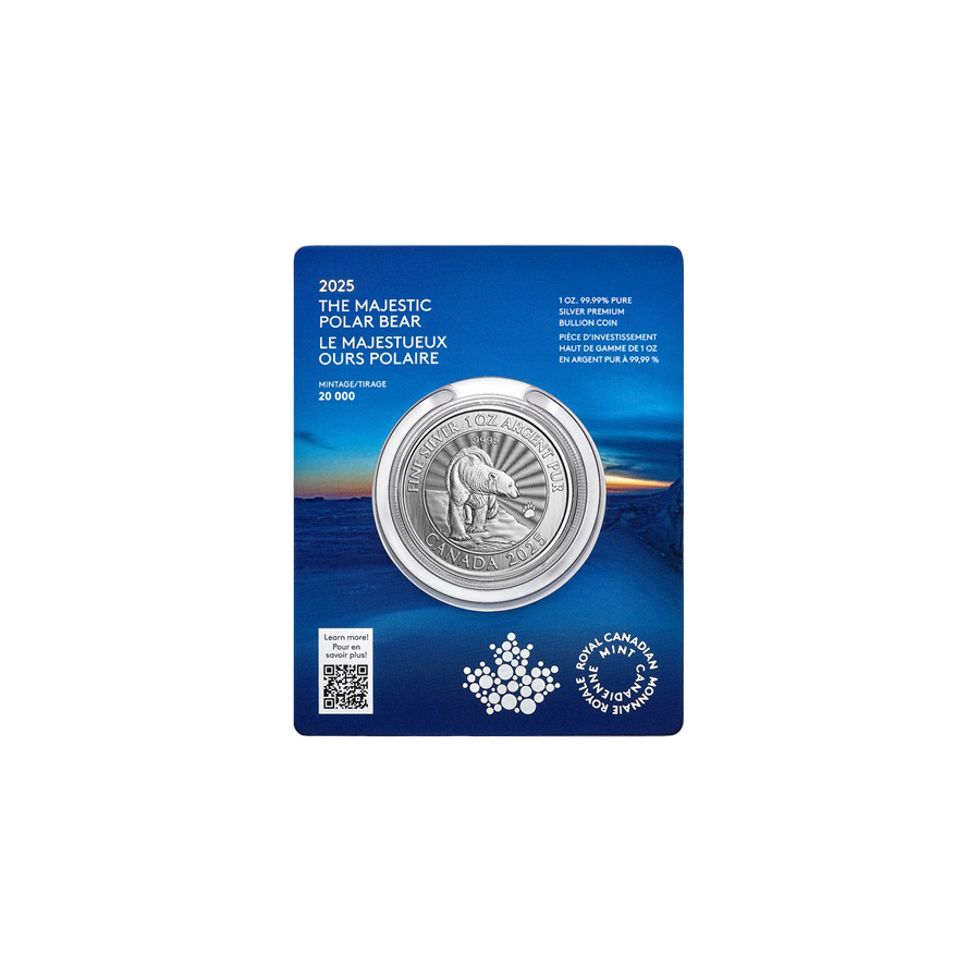 2025 Canada 1 oz. Silver Polar Bear - 24h Shipping!