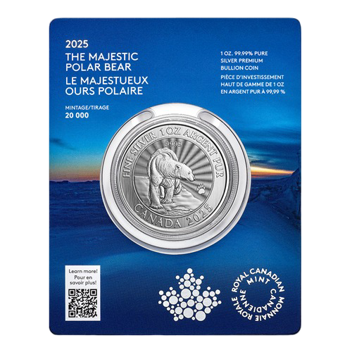 2025 Canada 1 oz. Silver Polar Bear - 24h Shipping!
