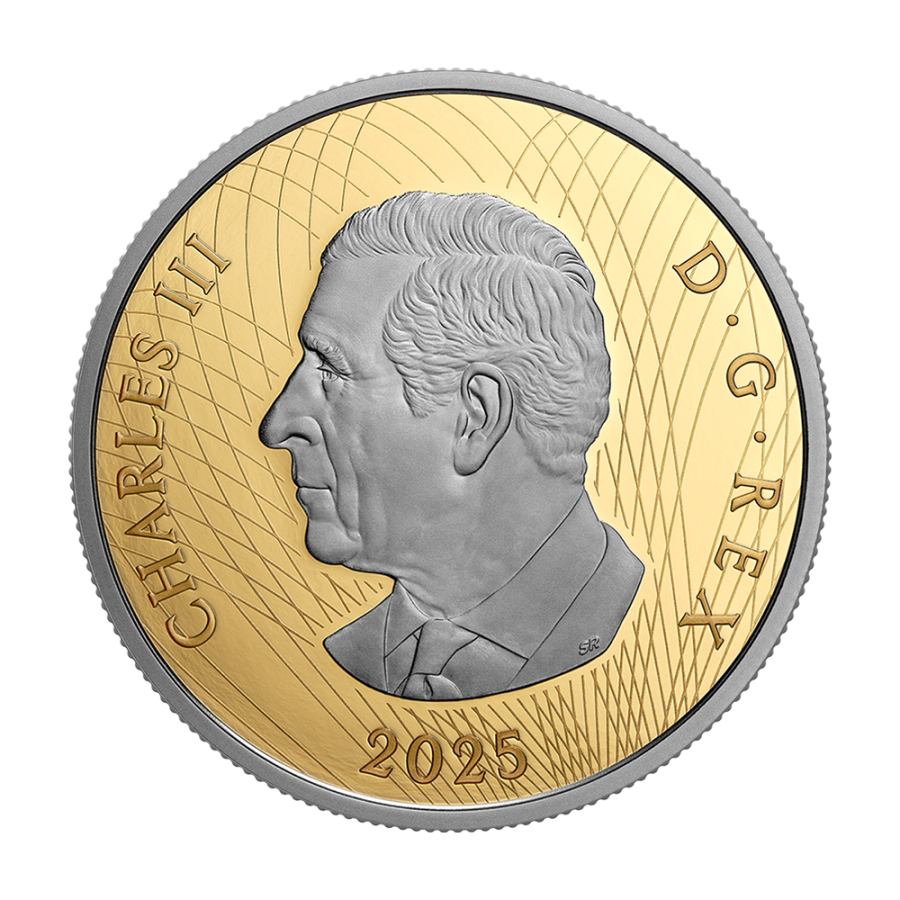 2025 Canada Gold $200 Williamson Diamond Brooch - 24h Shipping!