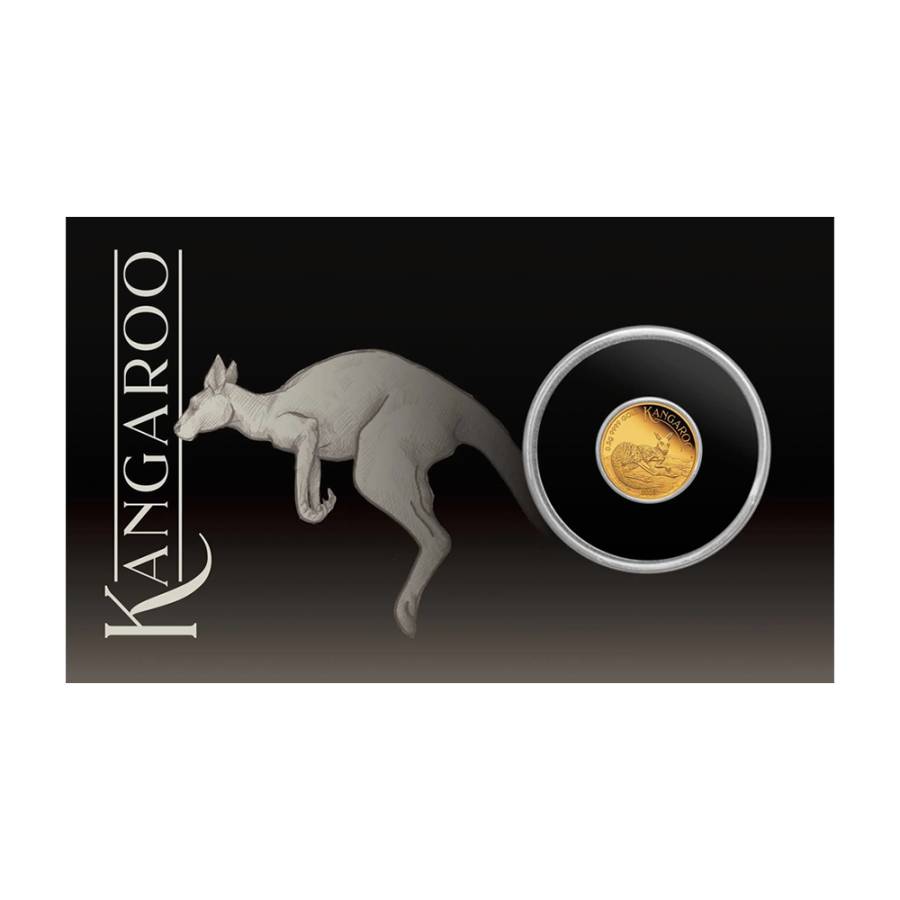 0.5 gram 2025 Australian Mini Roo Proof Gold Coin - 24h Shipping!