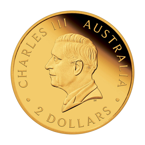 0.5 gram 2025 Australian Mini Roo Proof Gold Coin - 24h Shipping!