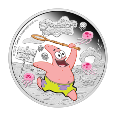 1 oz Silver SpongeBob SquarePants Patrick Colorize - 24h Shipping!