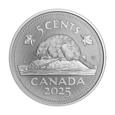 1 oz 2025 Tribute: Beaver W Mint Mark Silver Coin - 24h Shipping!