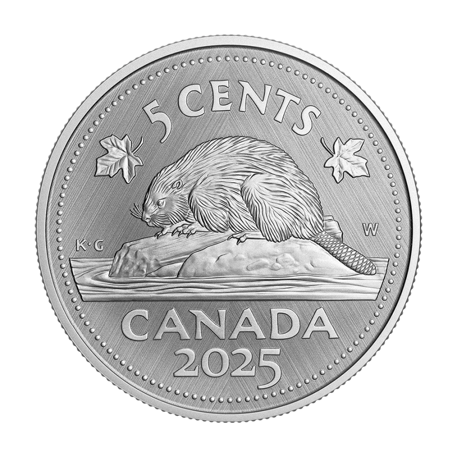1 oz 2025 Tribute: Beaver W Mint Mark Silver Coin - 24h Shipping!