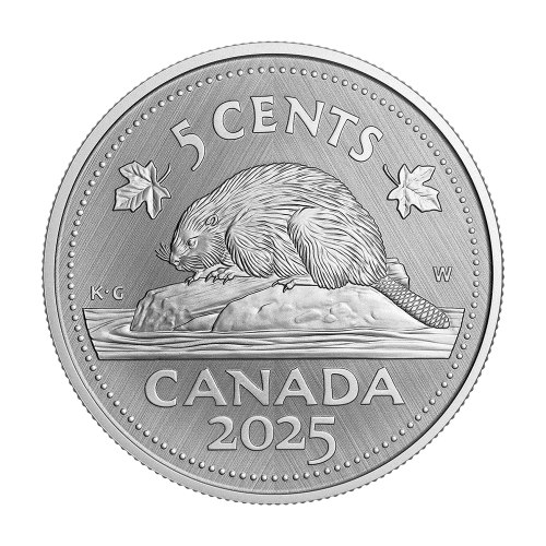1 oz 2025 Tribute: Beaver W Mint Mark Silver Coin - 24h Shipping!