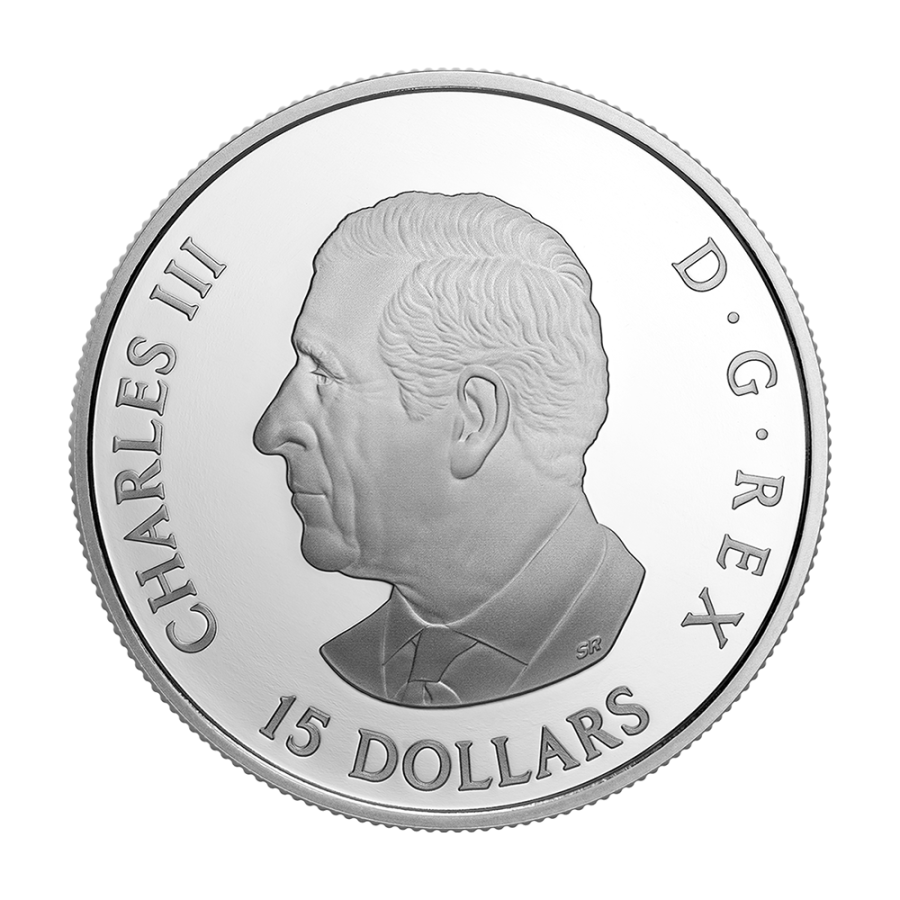 2025 Tall Ships: Three-Masted Schooner Colourized Silver Coin - 24h Shipping!