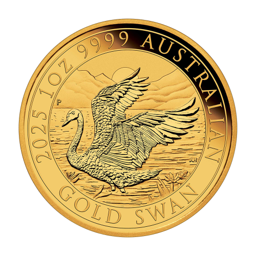 Australia 1 oz Gold Swan BU - 24h Shipping!