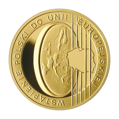 Poland 200 Zloty Gold Proof Coin – Accession of Poland to the European Union (2004) - 24h Shipping!