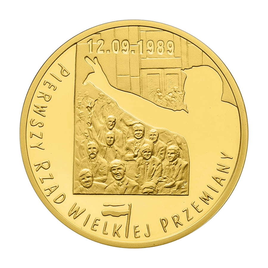 First Government of the Great Transformation 200 Zloty Gold 2009 Proof - 24h Shipping!