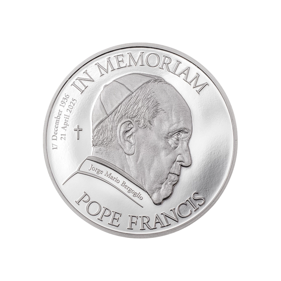 In Memoriam Pope Francis I’ – 1 oz Silver Proof Coin - 24h Shipping!
