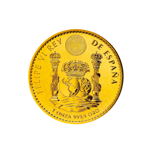 zlota-moneta-hiszpanski-kon-carthusian-2023-1-uncja-zlota-awers