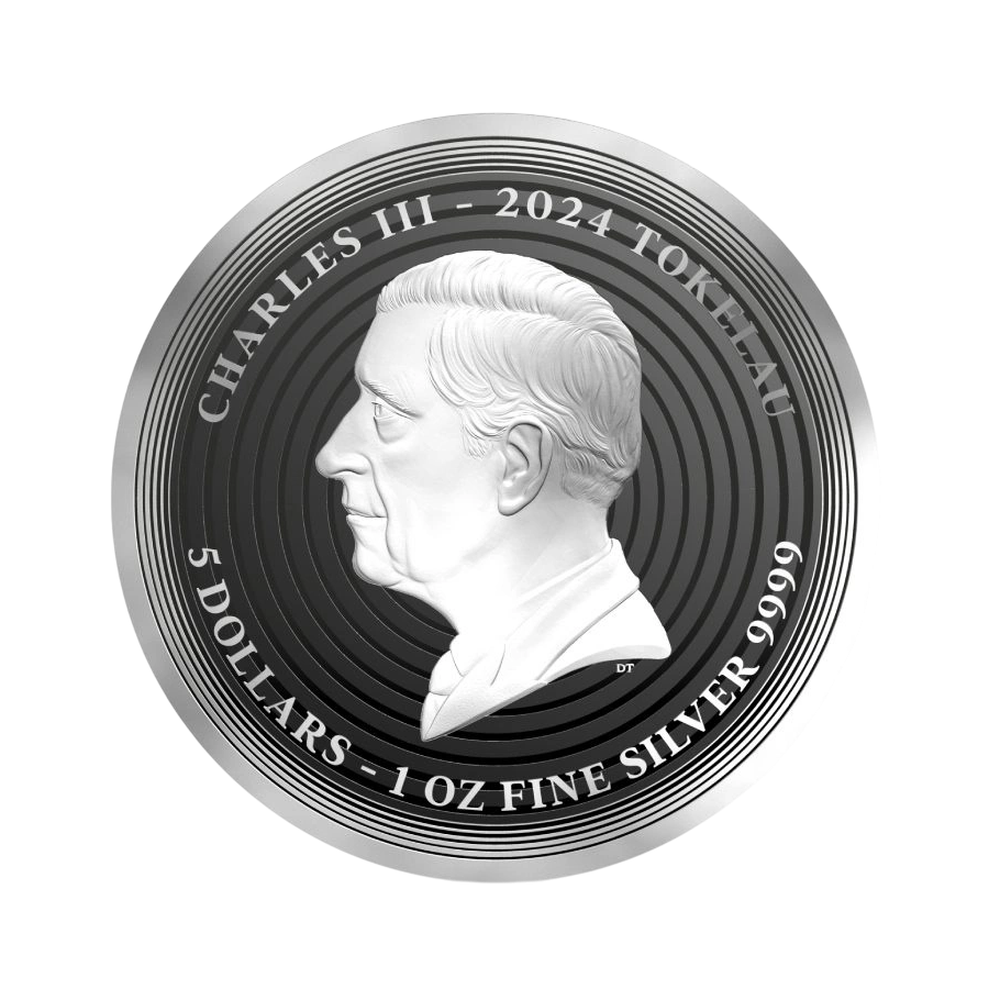 2024 1 oz Tokelau Silver Icon Van Gogh Coin - 24h Shipping!