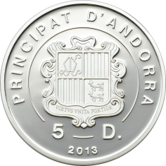 Andorra Proof Silver 3D Exotic Butterflies Swallowtail - 24h Shipping! 2