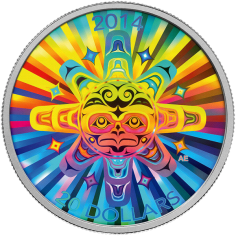 Interconnections: Air - The Thunderbird - Pure Silver Coin - 24h Shipping!