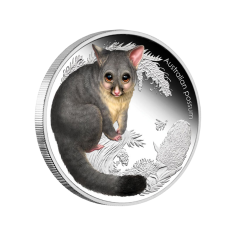 Bush Babies II Possum Silver Coin - 24h Shipping!