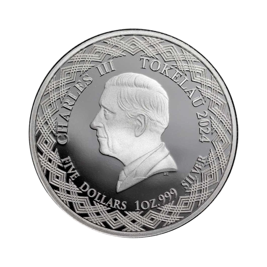 2024 Tokelau 1 oz Silver $5 Zodiac Series: Scorpio BU - 24h Shipping!