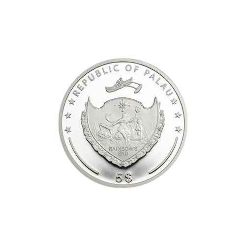 World of Wonders – Mount Rushmore Silver Coin - 24h Shipping!