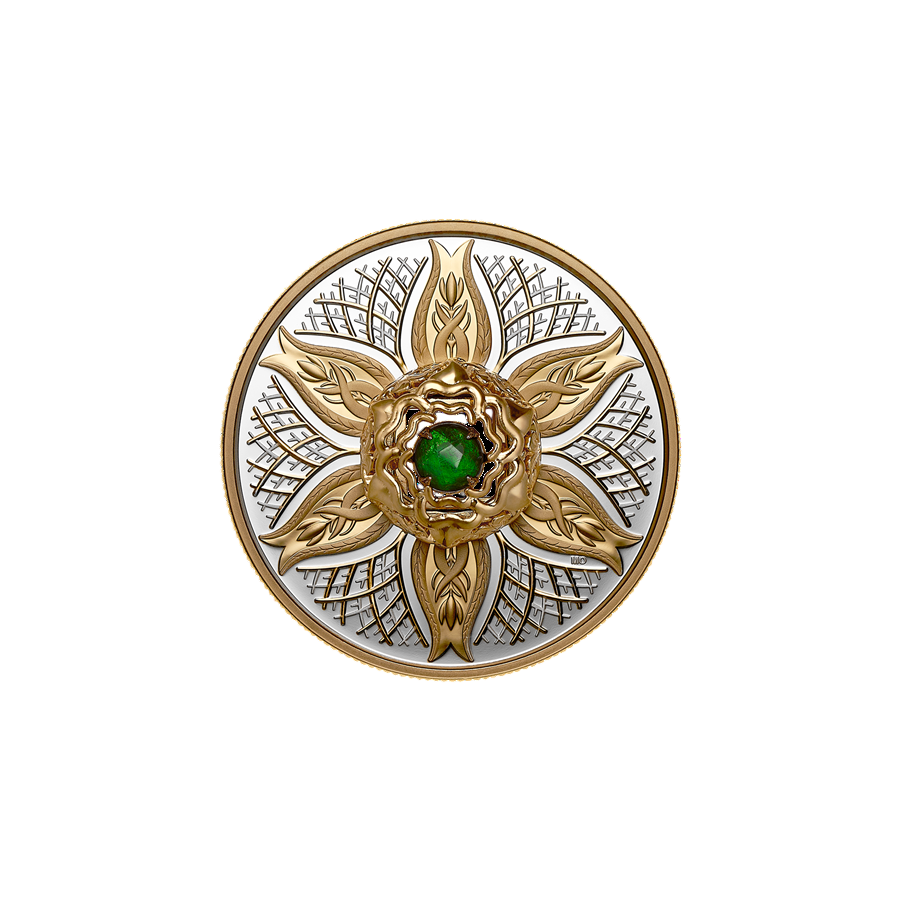 2025 Dancing Ammolite: Elements of Nature Earth - Pure Silver Coin - 24h Shipping!