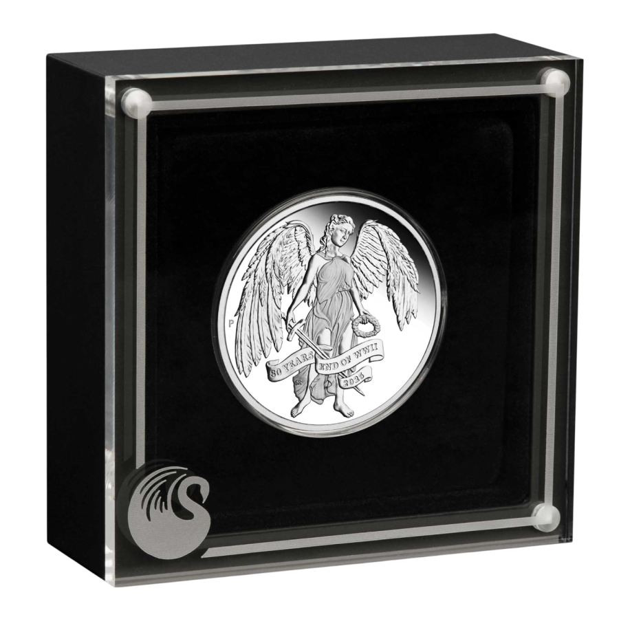 2025 1 oz Silver 80th Anniversary End of WWII – Winged Victory Proof/Silver Coin - 24h Shipping!